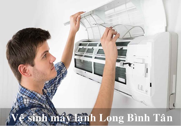 vệ sinh máy lạnh long bình tân biên hòa