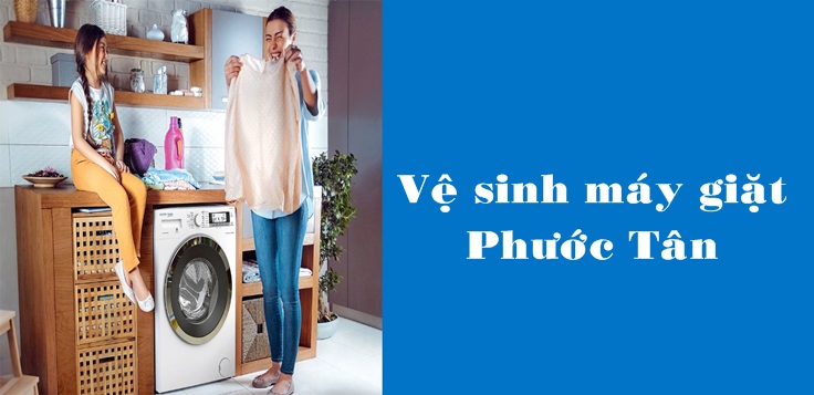 vệ sinh máy giặt giá rẻ phước tân biên hòa