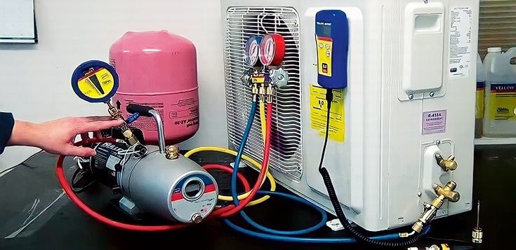 Hướng dẫn quy trình nạp gas máy lạnh đúng chuẩn