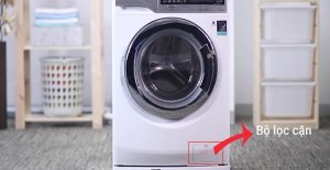 Cách xả nước máy giặt lồng ngang