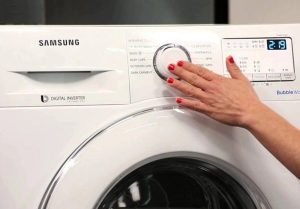 Máy giặt Samsung hiển thị lỗi IE hoặc OE