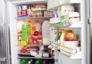 Đặt thức ăn trong tủ lạnh chưa hợp lý