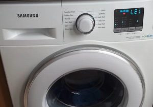 Lỗi LE1 máy giặt Samsung là lỗi gì
