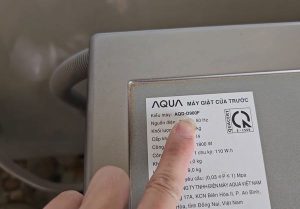 Khi nào cần reset máy giặt Aqua nhà bạn